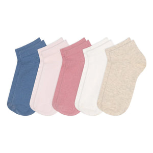Petit Bateau - 5 Pairs of Point Jersey Socks | White