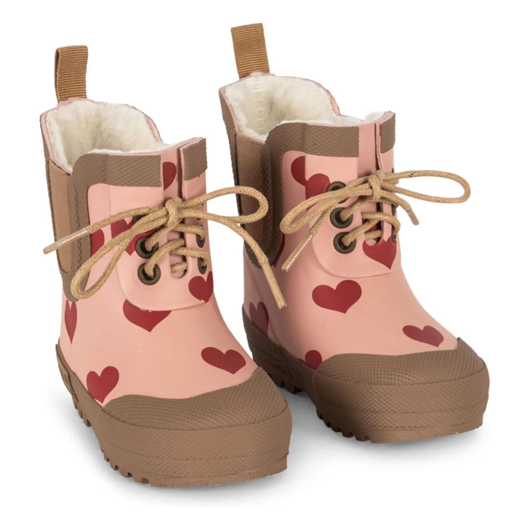 Konges Sløjd - Thermo Hearts Rain Boots | Pink