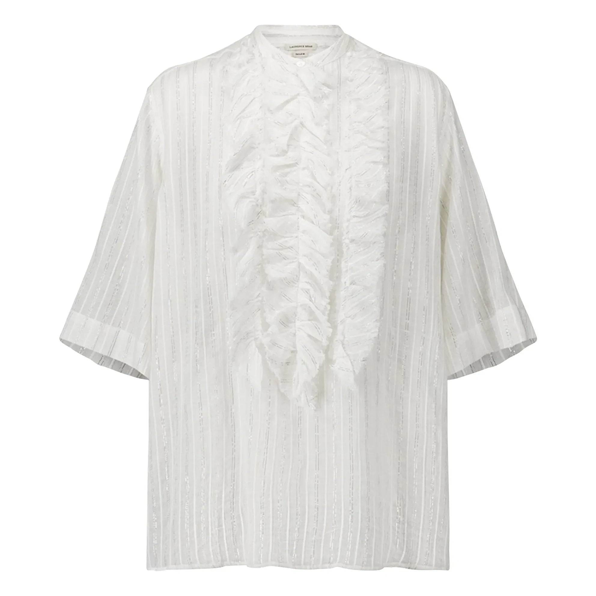 Laurence Bras - Blouse Magrita Short Cotton | White