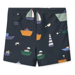 Liewood - Otto Recycled Fiber Swim Shorts | Navy Blue