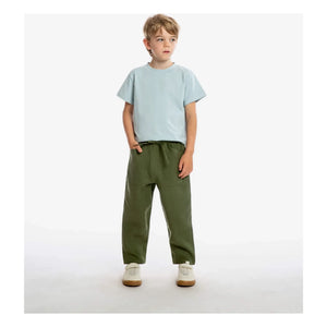 Matona - Garden Linen Pants | Olive Green