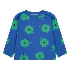 Bobo Choses - Organic Cotton Clover T-Shirt | Blue