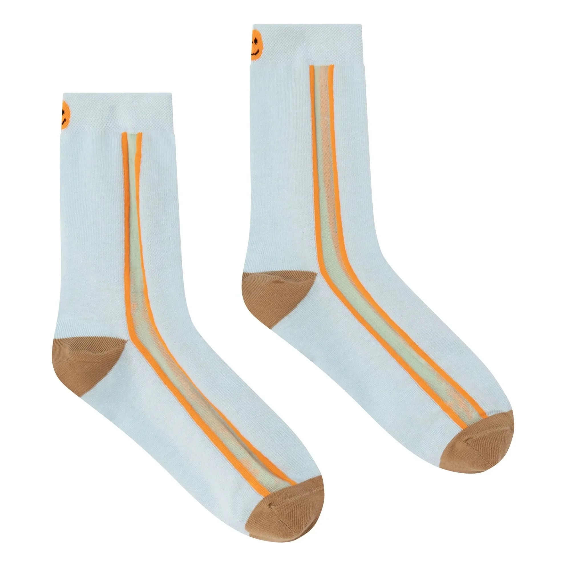 Dr Bloom - Bony Cotton Socks | Light Blue