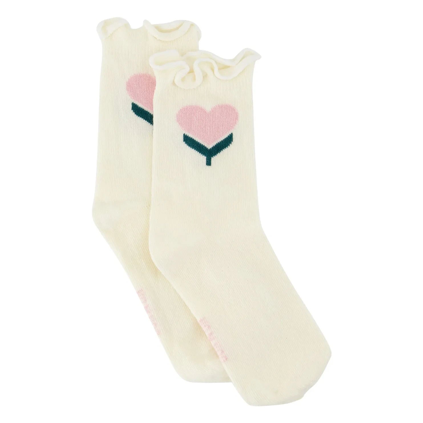 Bonton - One Love Socks | Ecru