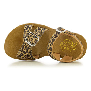 Pom d'Api - Beach-Air Crossy Sandal | Leopard