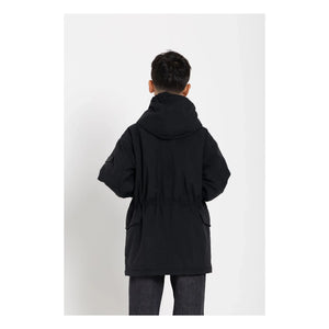 Finger in the Nose - Oden Quilted Lined Parka | Black