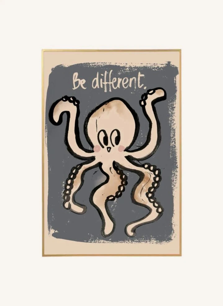 Studio Loco - Large Octopus Poster