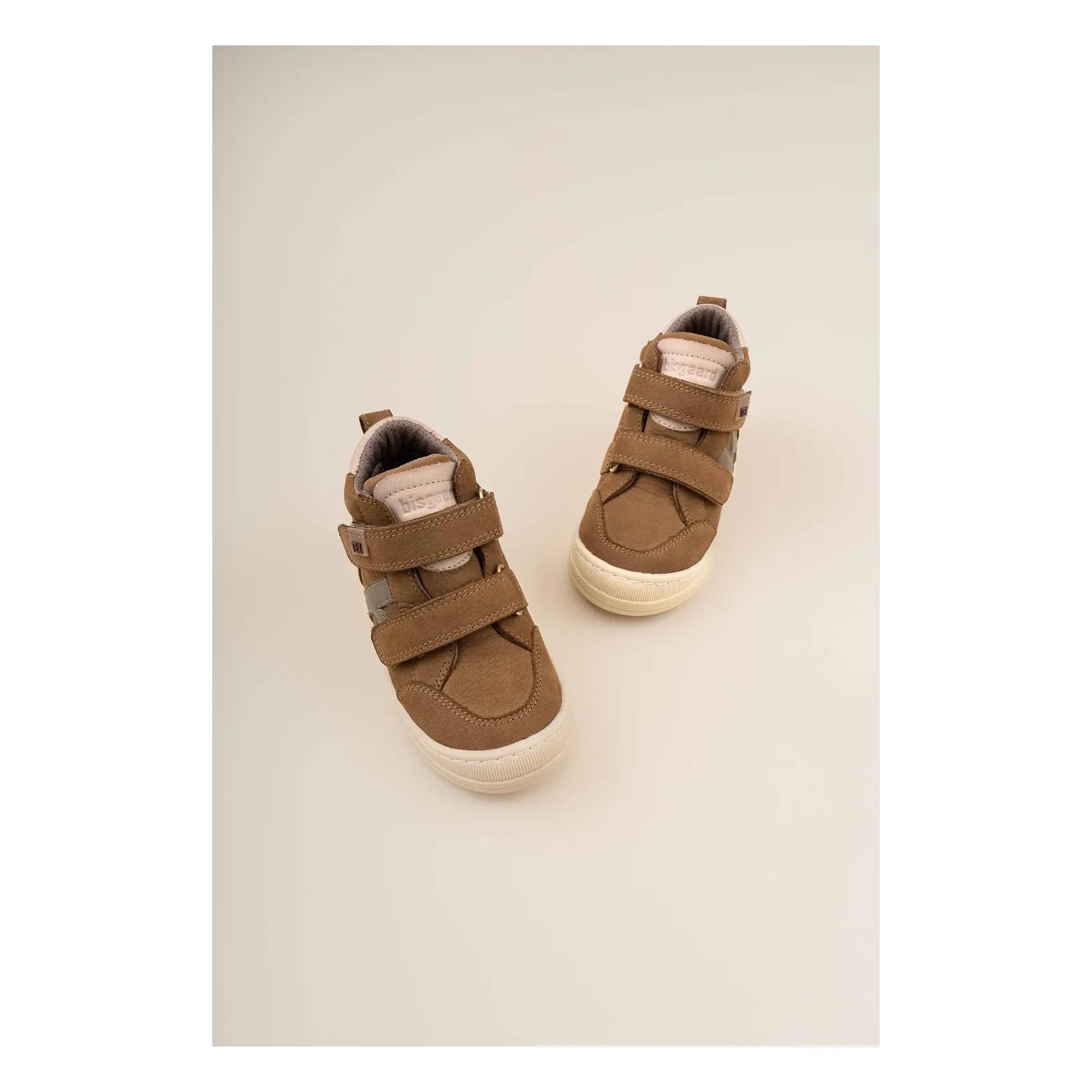 bisgaard - Dylan Tex Scratched Detail Sneakers | Khaki