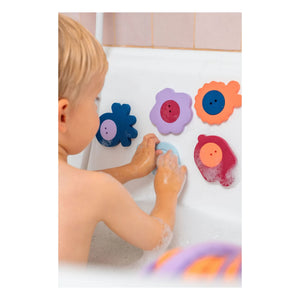 Quut - Seaside Bath Puzzle | Burgundy