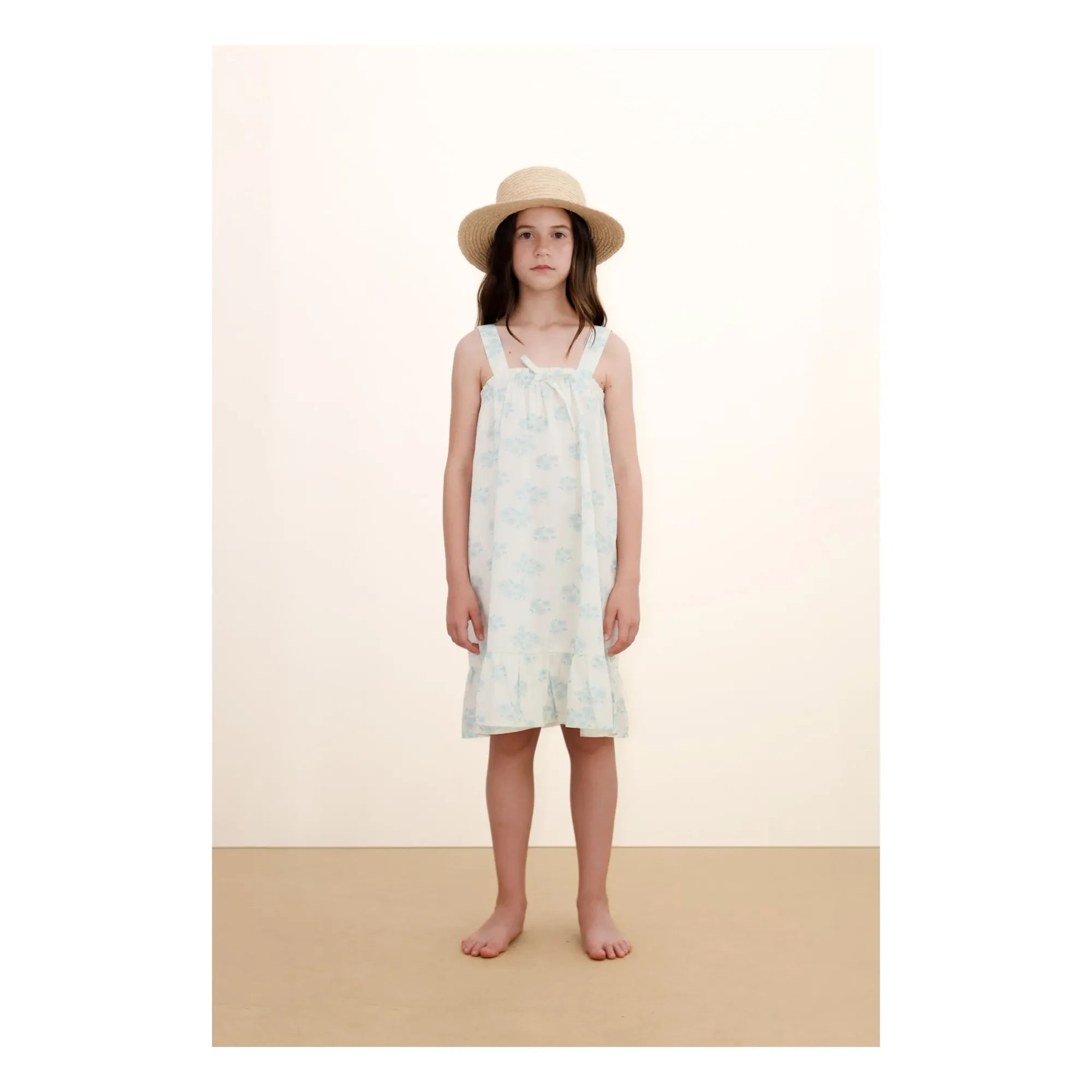 Tinycottons - Floral Pattern Dress | White