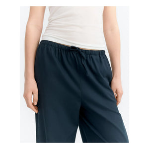 Thinking Mu - Brigitte Fish organic cotton trousers | Navy Blue
