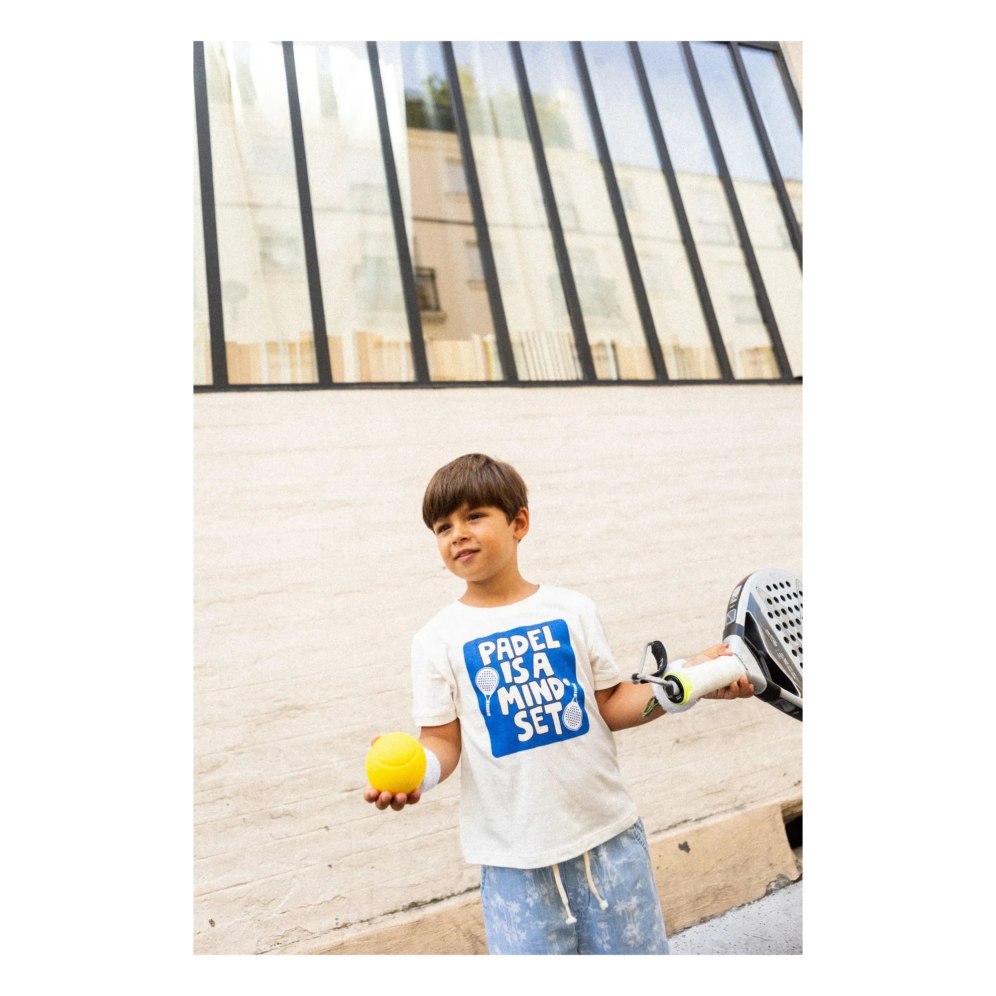 Louis Louise - Tom Padel T-Shirt | White