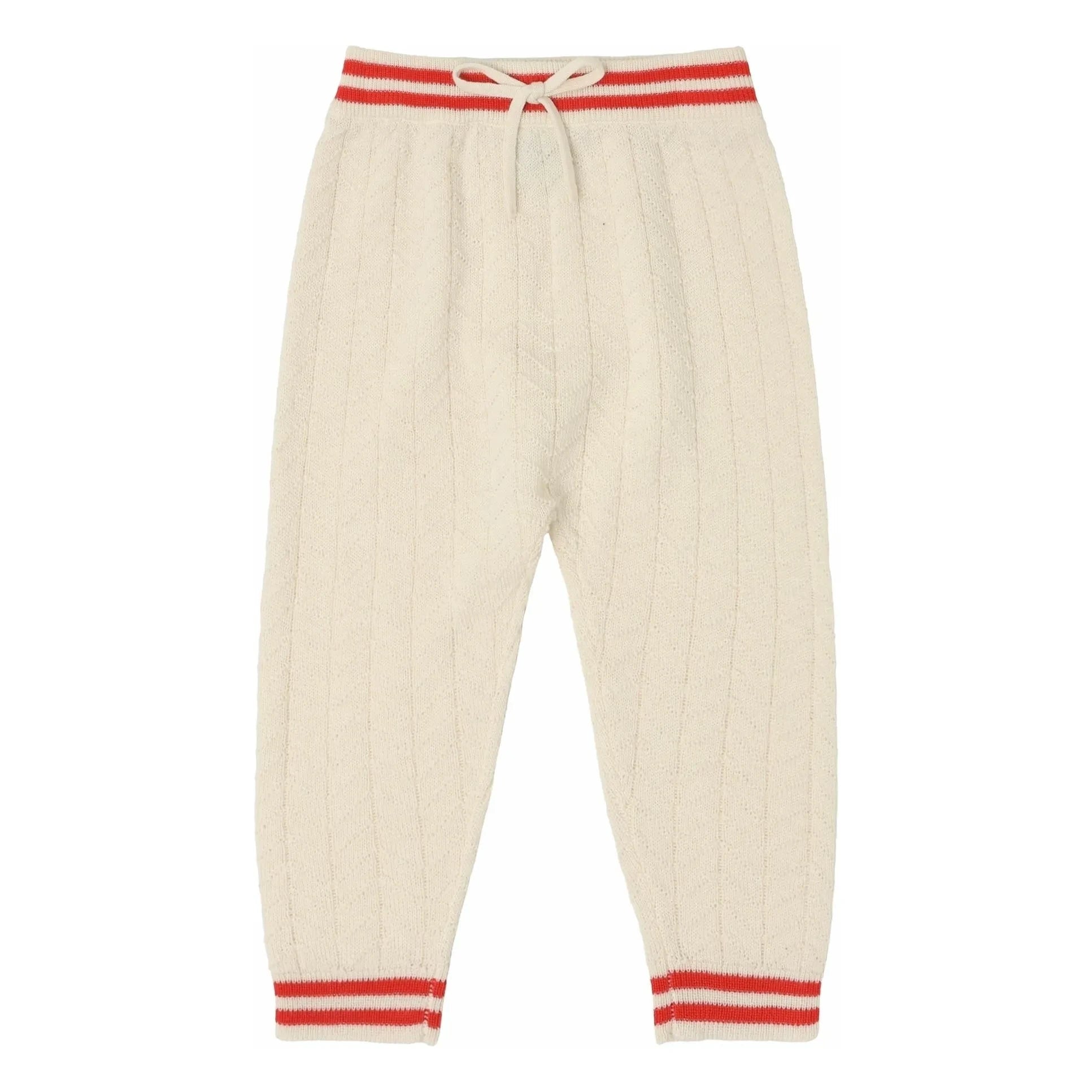 FUB - Zigzag Merino Wool Pants | Off-white