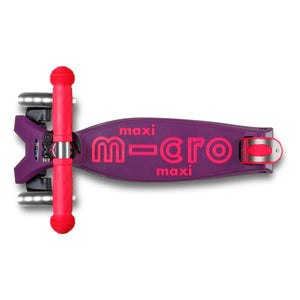 Micro - Maxi Foldable Neon LED Scooter | Pink