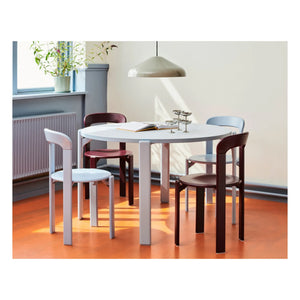 Hay - Rey Polished Wooden Chair - Bruno Rey | Eggplant Purple