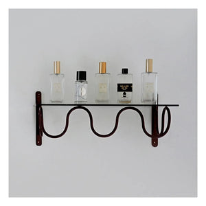 Honoré - Dolores Wall Shelf | Frosted Brown