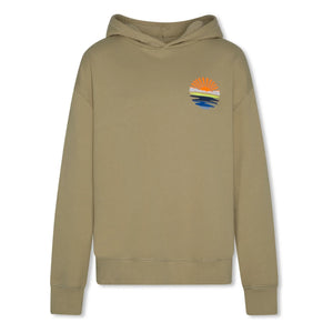 AO76 - Arthur Sunbay Sweatshirt Made from Recycled Cotton | Khaki