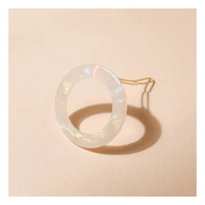 Bachca - Round Mother-of-Pearl Hair Clip