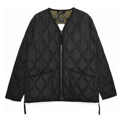 Taion - Unisex V-Neck Military Jacket | Black