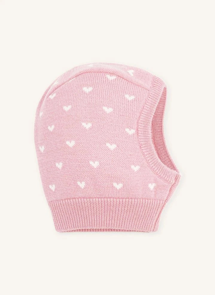 Petit Bateau - Wool-lined balaclava | Pink
