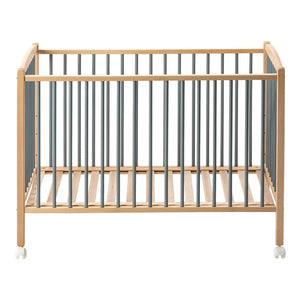 Combelle - Arthur Cot 60 x 120 cm | Gray Blue
