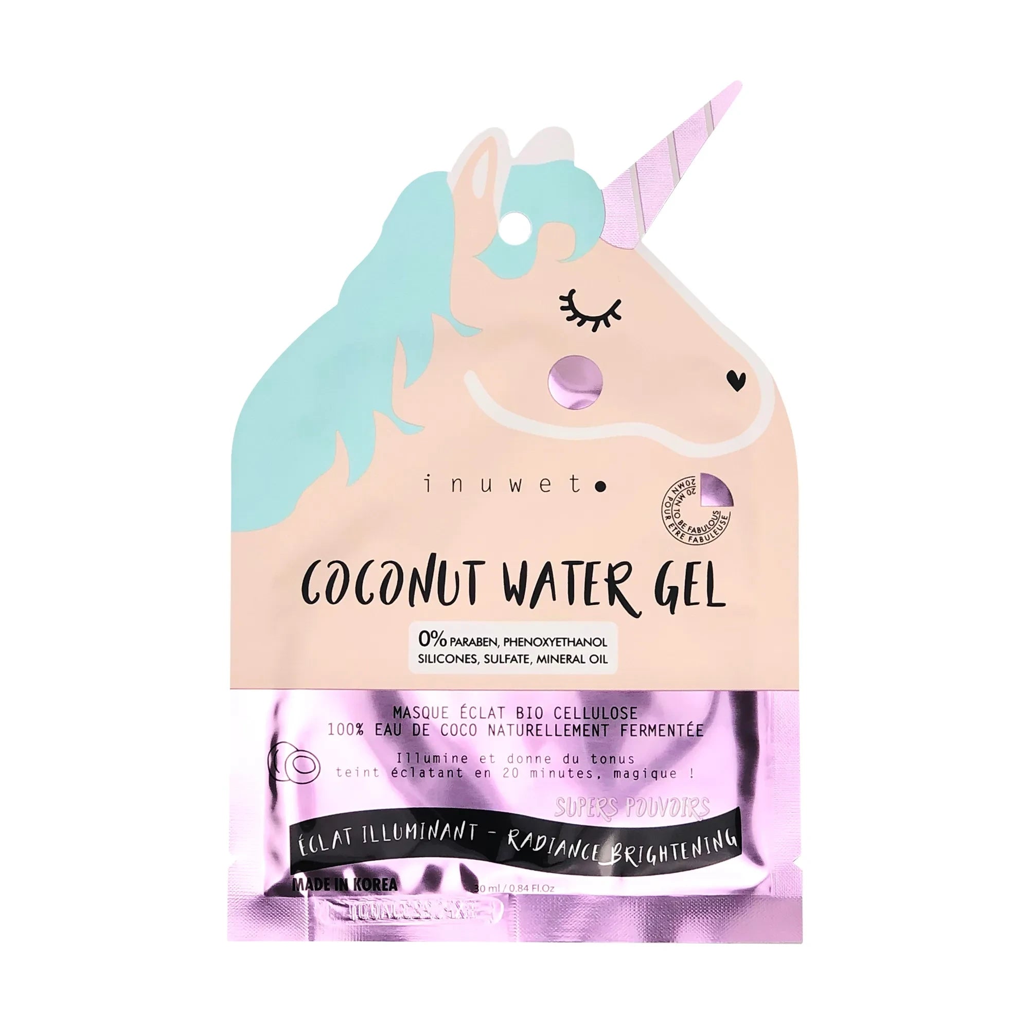 Inuwet - Organic Cellulose Face Mask
