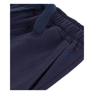 Petit Bateau - Organik Pamuk Bermuda Şort | Koyu Mavi
