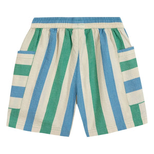 Bonton - Bermuda Lois Striped with Pockets | Ecru
