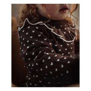 Fliink - Fame Polka-Dot Sweater | Brown