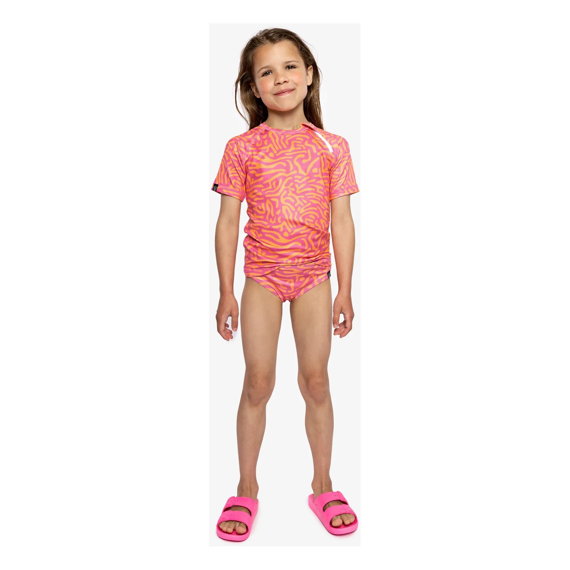 Beach & Bandits - Coral Anti-UV T-Shirt | Orange