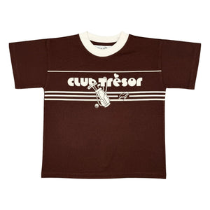 Club Trésor - Golf Tişört | Kahverengi