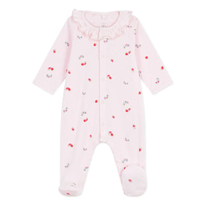 Petit Bateau - Organic Cotton Printed Dors Bien Pajamas | Pink