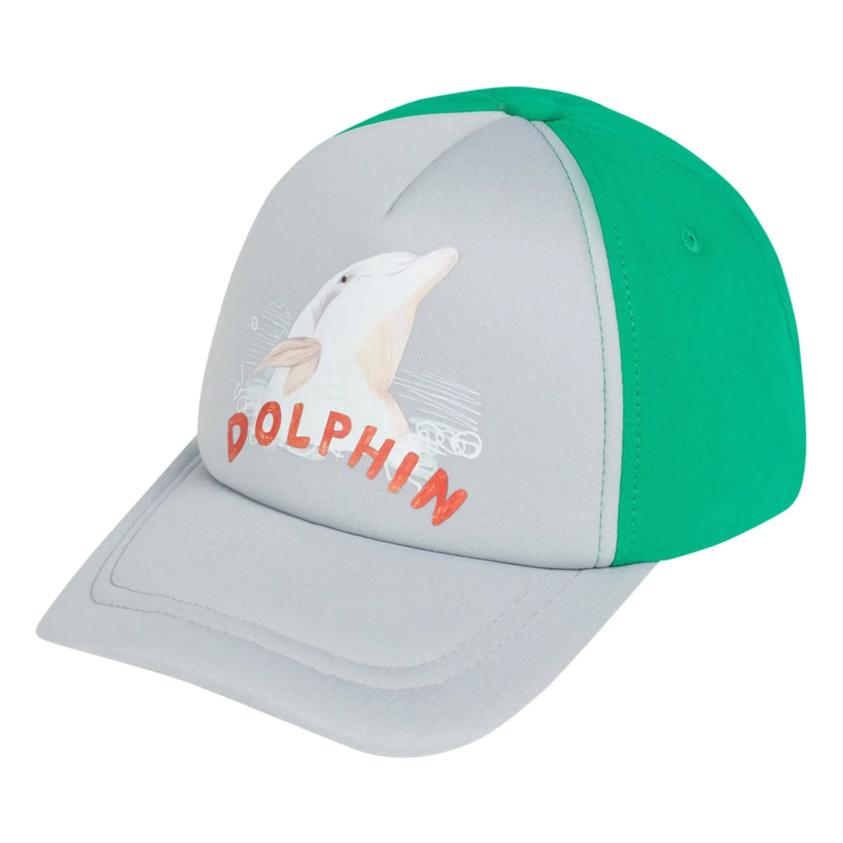 The Animals Observatory - Hamster Elastic Dolphin Hat | Grey