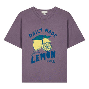 We Are Kids - Dylan Daily Made Organic Cotton T-Shirt | Purple