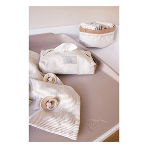 Cam Cam - Striped Wet Wipes Dispenser | Camel