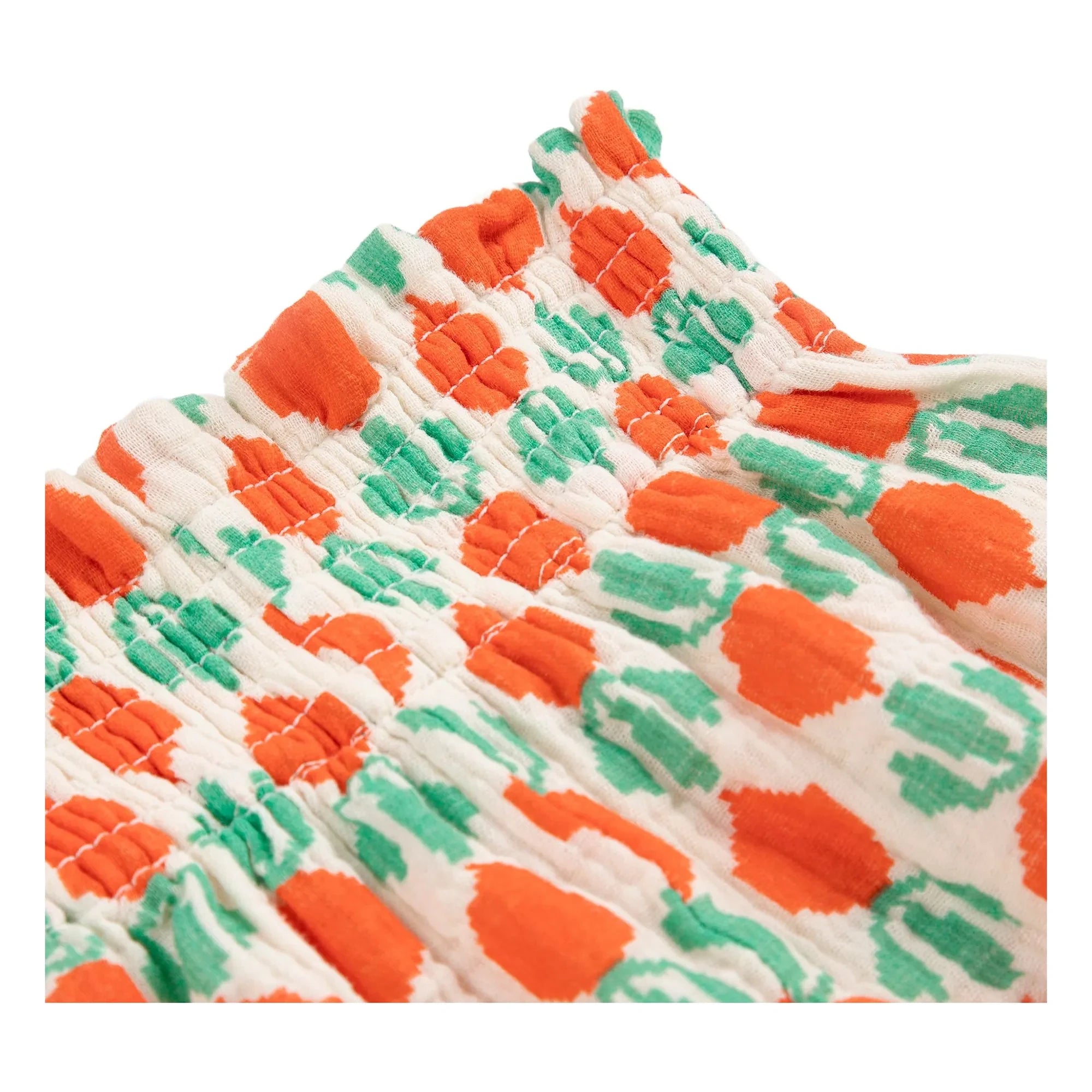 Bobo Choses - Organic Cotton Gingham Carrot Pants | Off-white