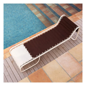 Honoré - Campo Outdoor Chaise Lounge | Brown