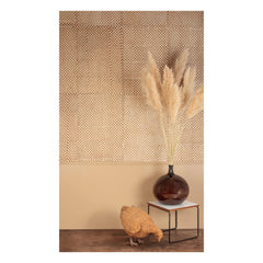 Le Monde Sauvage - Kare Wallpaper - 12 Sheet Set | Brown