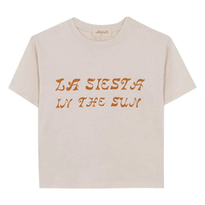 birinit - La Siesta Organic Cotton T-Shirt | Ivory