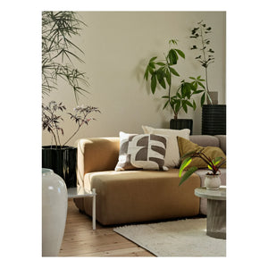 Broste Copenhagen - Mundo Pillow Cover | Frosted Brown