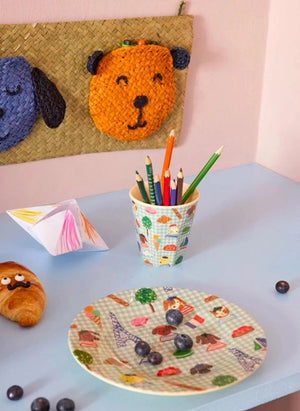 Rice - Paris Melamine Cup | Blue