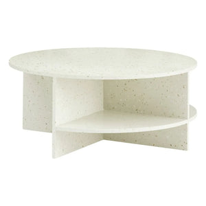 Muuto - Yarım Terrazzo Orta Sehpa | Kırık Beyaz