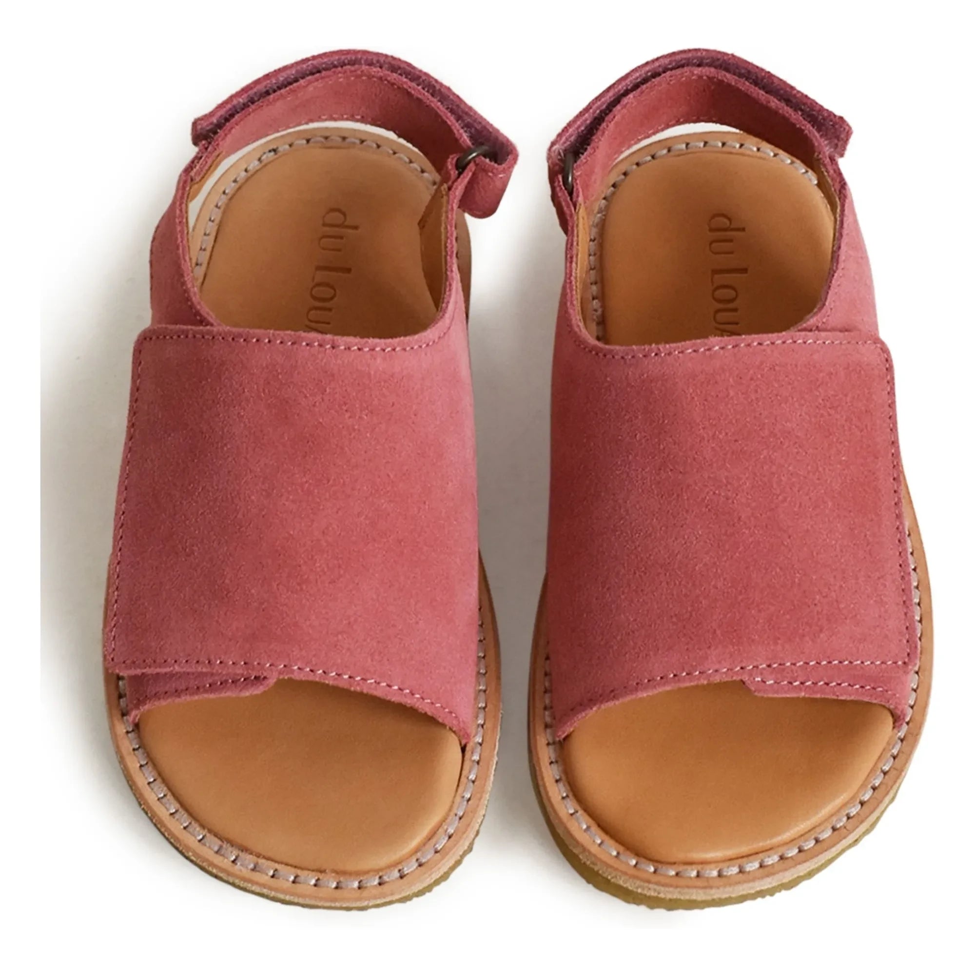 du Loua - Du Veda Suede Sandals | Rosewood