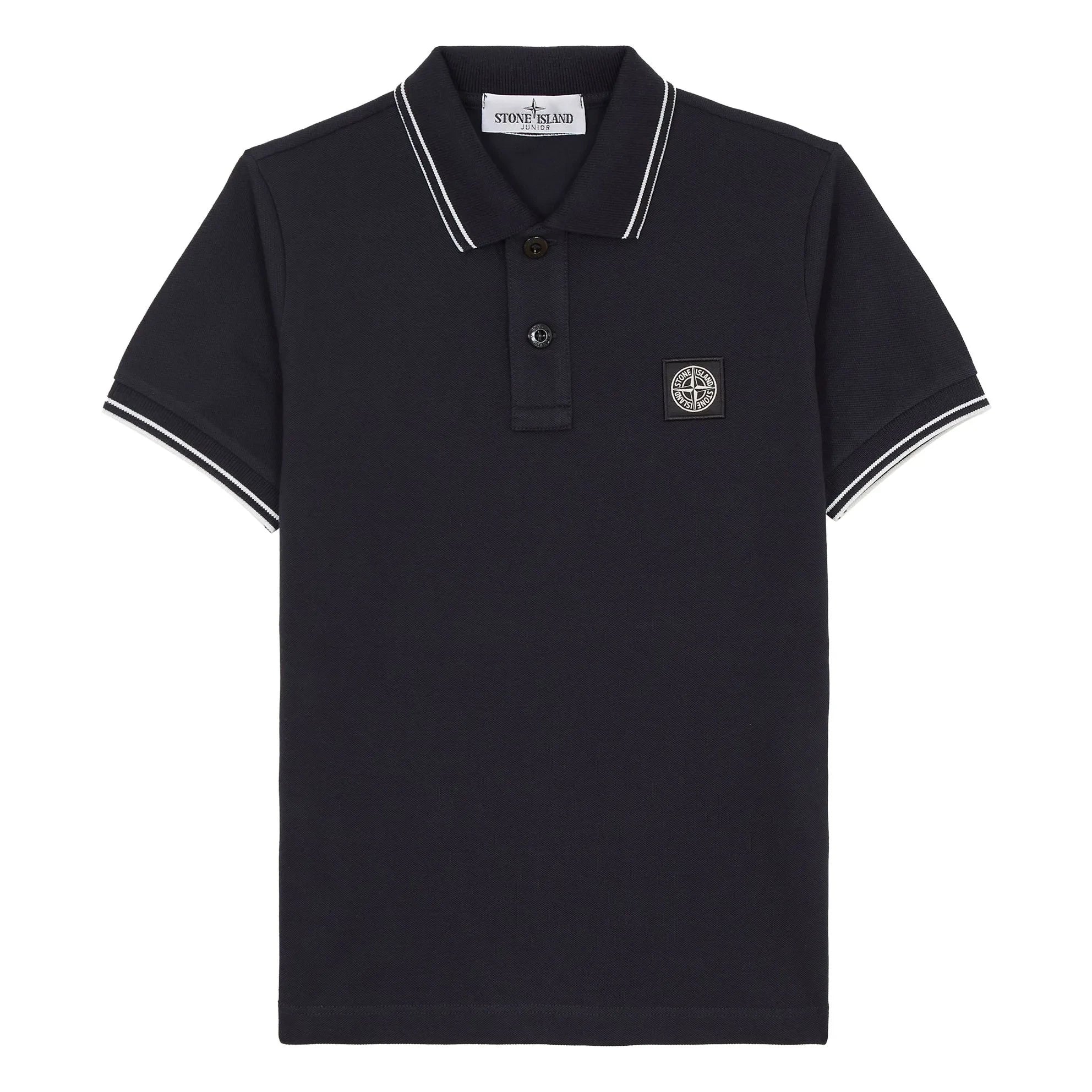 Stone Island - Navy Polo Logo