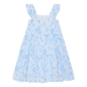 Tartine et Chocolat - Floral Embroidered Dress | White