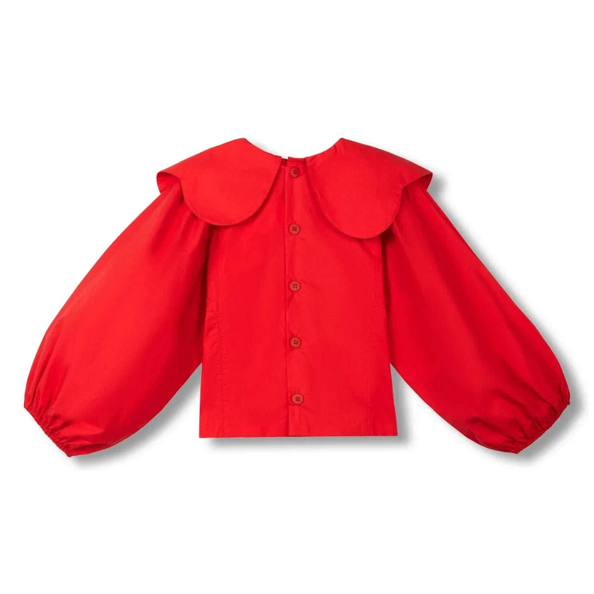 Wynken - Red Blouse Collar