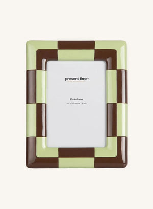Present Time - Firenze Photo Frame | Chocolate