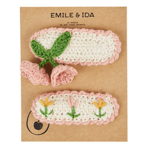 Emile et Ida - Tulip Hair Clip | Pink