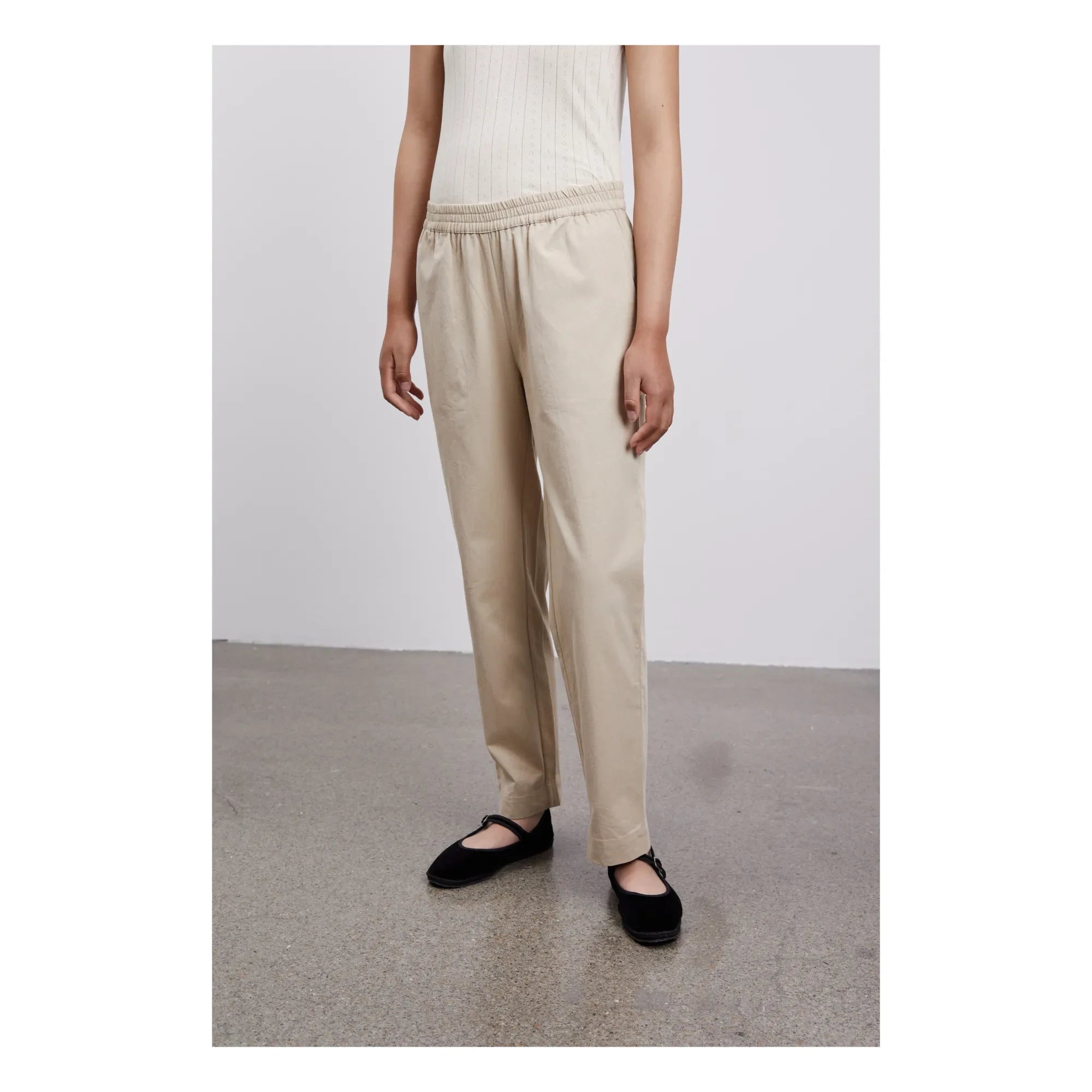 Skall Studio - Organic Cotton Abby Pants | Sand