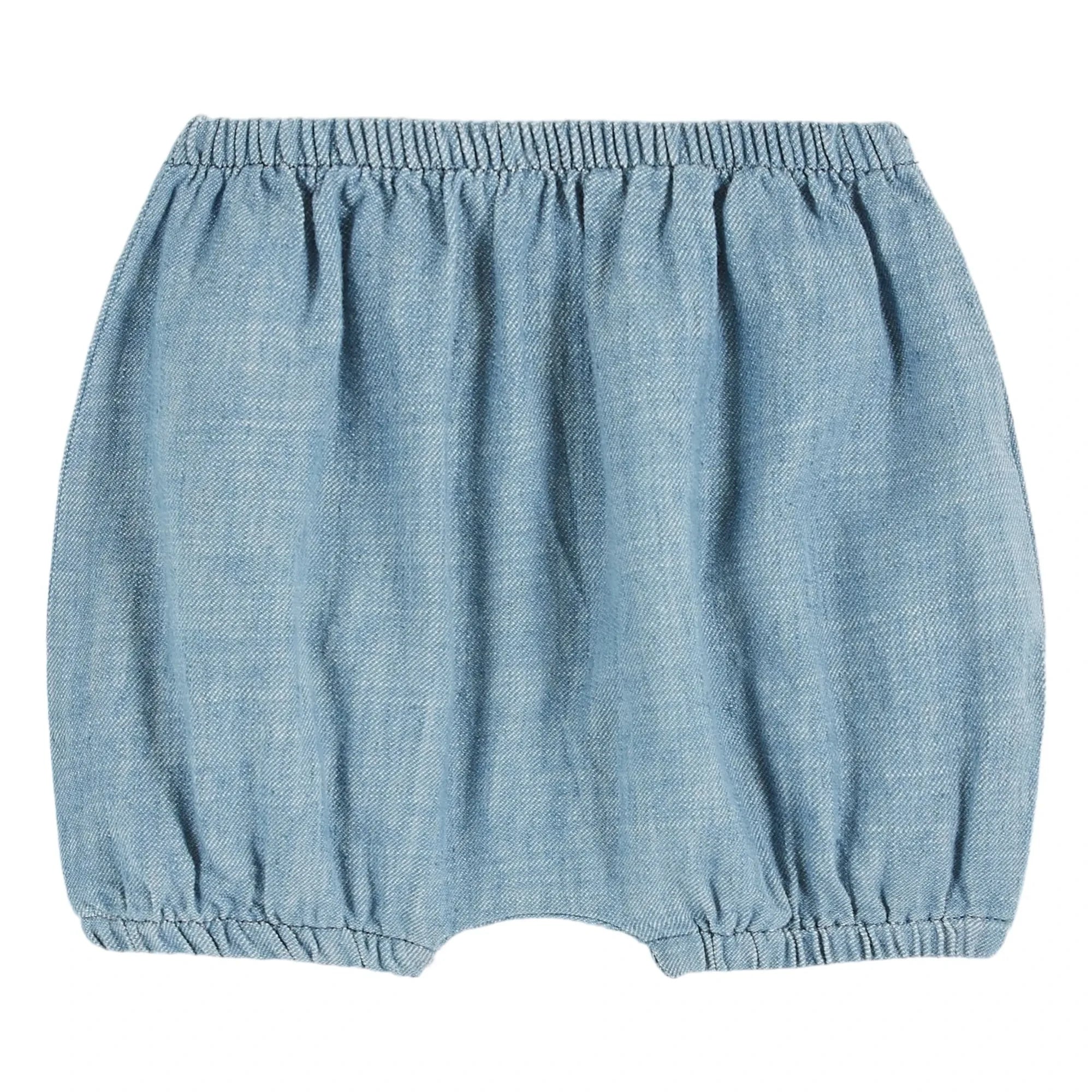Emile et Ida - Linen Bloomer | Light Blue
